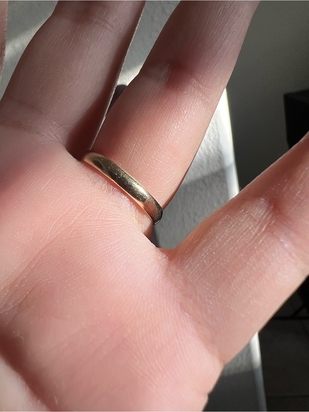 Classic Gold Band Ring - Yellow Gold 10k - Picture 2 of 5